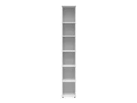 Regál MultiDo 30 cm s 5 poličkami Biela
