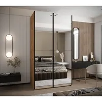 Skriňa s posuvnými dverami Lux 2 130 Svetlohnedé drevo