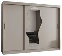 Skriňa s posuvnými dverami Ultra 250 Sivá