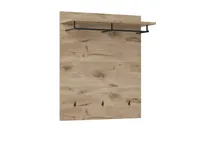 Vešiak Twist Drevo tmavohnedé