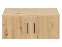 Dvojdverový botník MultiDo 80 cm Svetlohnedé drevo