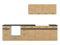 Kuchynská zostava Junona Line 300 cm s pracovnou doskou