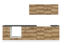 Kuchynská zostava Junona Line 300 cm s pracovnou doskou