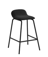 Barová stolička s operadlom Laroc (výška 62 cm)