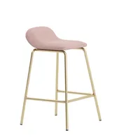 Barová stolička s operadlom Laroc (výška 62 cm)