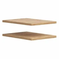 Komplet políc MultiDo 27 cm Svetlohnedé drevo