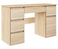 Písací stôl Megan B2 Svetlohnedé drevo
