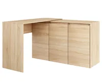 Písací stôl Megan N1 Svetlohnedé drevo