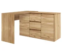 Písací stôl Megan N3 Svetlohnedé drevo