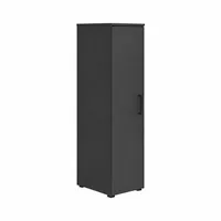Regál MultiDo 30 cm s dvierkami Sivá