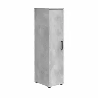 Regál MultiDo 30 cm s dvierkami Sivá