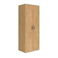 Dvojdverová skriňa MultiDo 80 cm Svetlohnedé drevo