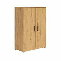 Dvojdverový regál MultiDo 80 cm Svetlohnedé drevo