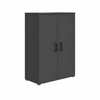 Dvojdverový regál MultiDo 80 cm Sivá