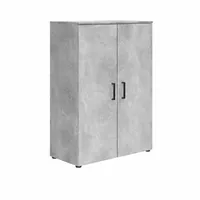 Dvojdverový regál MultiDo 80 cm Sivá