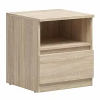 Nočný stolík Tetrix Svetlohnedé drevo
