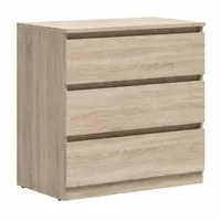 Komoda Tetrix Svetlohnedé drevo