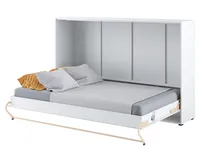 Sklápacia posteľ horizontálna 120 Concept Pro Biela