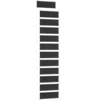 Súprava čalúnených panelov Quadratta 50x240 cm