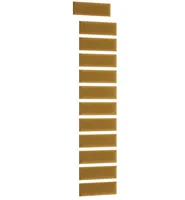 Súprava čalúnených panelov Quadratta 50x240 cm