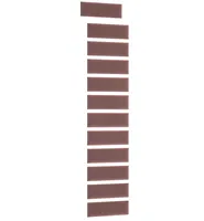 Súprava čalúnených panelov Quadratta 50x240 cm Ružová