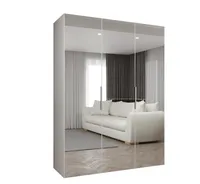 Otváracia skriňa Marbella 3 150 Biela Sivá
