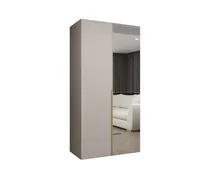 Skriňa Alicante 2 100 cm Sivá Žltá