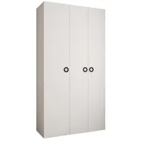 Skriňa Como 1 130 cm Biela Čierna