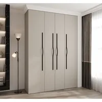 Skriňa Como 2 170 Sivá Čierna