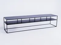 TV stolík Tensio 2 Floor Metal 200