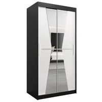 Skriňa Maroko 100 Biela Čierna