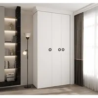 Skriňa Como 1 130 Biela Čierna