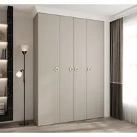 Skriňa Como 1 190 cm Sivá Žltá