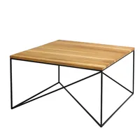 Odkladací stolík 80x80 Memo Solid Wood
