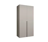 Skriňa Alicante 1 100 cm Sivá Čierna