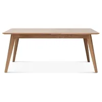 Stôl Arcos 140/190 cm Svetlohnedé drevo
