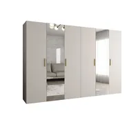 Skriňa Bari 2 300 cm Sivá Žltá