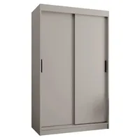 Skriňa Rubino 120 cm Sivá