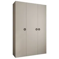 Skriňa Como 1 160 cm Sivá Čierna