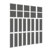 Súprava čalúnených panelov Quadratta 120x195 cm