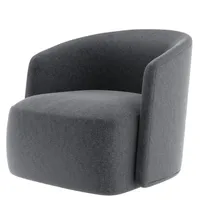 Kreslo Soft Mini Laroc Sivá