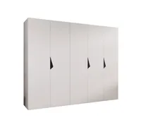 Skriňa Sandi 1 250 cm Biela Čierna