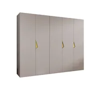 Skriňa Sandi 1 250 cm Sivá Žltá