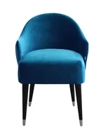Kreslo Emi velvet Zelený Modrá