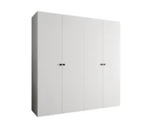 Šatní skříň Parma 1 200 cm Bílá Černý