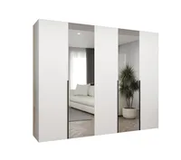 Skriňa Alicante 2 250 cm Biela Čierna
