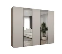 Skriňa Alicante 2 250 cm Sivá Čierna