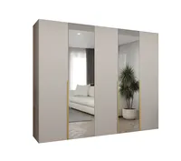 Skriňa Alicante 2 250 cm Sivá Žltá