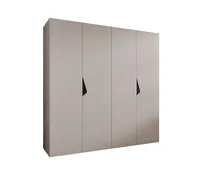 Skriňa Sandi 1 200 cm Sivá Čierna