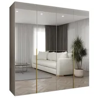 Skriňa Alicante 3 200 cm Sivá Žltá